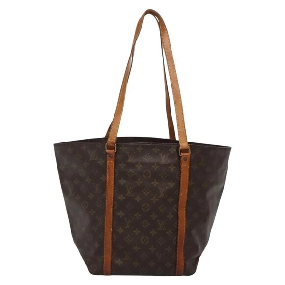 LOUIS VUITTON Monogram Sac Shopping Tote Bag M51108 LV Auth 132931 - Picture 3 of 16